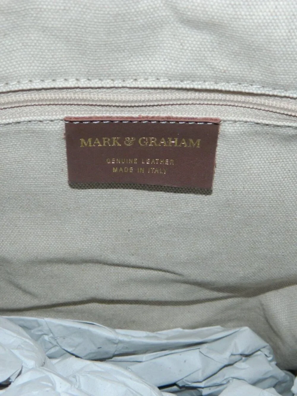 Mark & Graham Emilia Italian Raffia Hobo Purse